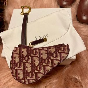 Dior Accessories - NWT Dior Burgundy Coin Purse Dior Accessories - NWT Dior Burgundy Coin Purse